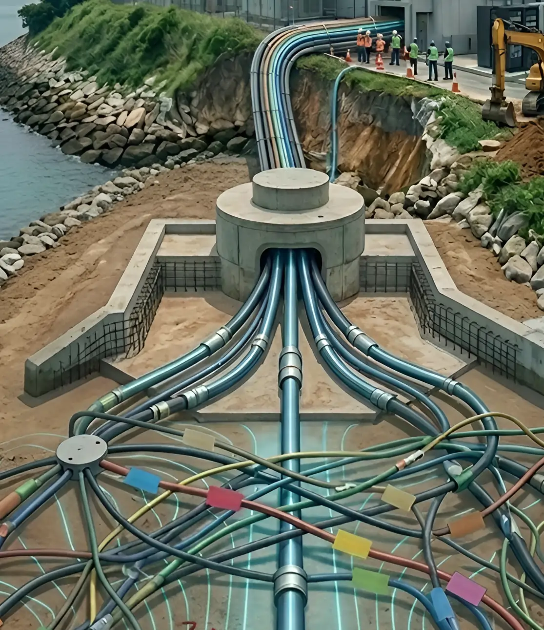 Laptop showing business solutions